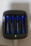南孚5号充电锂电池4粒套装 1.5V恒压快充  适用游戏手柄/键鼠/话筒/吸奶器/血压计/闪光灯等 AA五号 实拍图