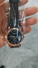 正品男士手表高档休闲石英表简约气质男表皮带高颜值罗马时尚腕表 黑色运动款 实拍图