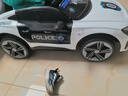 爸爸妈妈警车奥迪儿童电动车四轮汽车小孩遥控可坐人玩具童车宝宝3-10岁 实拍图
