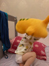 童泰（TONGTAI）婴儿套装春秋季纯棉宝宝衣服儿童家居服内衣上衣高腰裤黄色100cm 实拍图