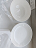 晟普纯白骨瓷盘子碗套装菜盘家用陶瓷碟子网红6寸7寸8寸深盘餐盘餐具 【标准菜盘】8英寸菜盘6个 实拍图