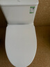 九牧（JOMOO）11396-2-1/31KB-1抗菌一级水效坐便器暴风虹吸式节水马桶305坑距 实拍图