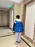 letopo乐同书包 6年级初中书包双肩包背包护脊书包减压 牛顿大童宝蓝 实拍图