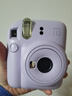 INSTAX富士instax立拍立得 一次成像相机 mini12精美礼盒 鸢尾骑士 含10张fafa花边相纸 实拍图
