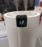 嘉柏兰加湿器大雾量家用卧室2025新款静音办公室桌面usb便携孕妇婴儿补水车载空气净化喷雾宿舍学生 白【充电3600mAh】双孔喷雾+三挡+送5根滤芯 1.5L大容量+智能数显+氛围小夜灯+安全防干烧 实拍图
