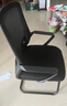科润办公椅电脑椅舒适会议椅家用靠背椅子舒服久坐学习弓形人体工学椅 平稳连体弓脚-黑框黑网-加大腰托款 不可调节 固定扶手 +钢管加粗25mm 实拍图