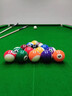 猎钢狼【包邮包安装】斯诺克英式比赛国际专用标准钢库台球桌家用商用 12尺 【钢库】8腿3.85*2.05鼎配 实拍图