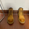 赛诺枫马丁靴男款高帮大黄靴2025年新款情侣真皮加绒雪地靴英伦风男靴子 黄棕【精选牛皮】 原版品质 42 实拍图