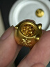 吾皇老金小金珠黄金纯金足金999古法小金珠DIY转运珠配件情侣送女友 约0.03g 实拍图