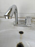 柏温卫浴全铜高脚双孔面盆龙头单把冷热水龙头三孔洗手洗脸盆水龙头 龙头+60cm进水管+大礼包 实拍图