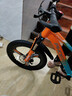 凤凰山地自行车男女变速山地车碟刹青少年儿童自行车学生单车 星际 橙蓝【单速+三刀轮】 20寸【适合125-160cm】 实拍图
