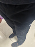 匹克针织运动裤男冬季跑步加绒梭织长裤休闲裤运动服男直筒裤束脚裤子 【秋冬加绒直筒裤4011】黑色 XL (180) 实拍图