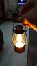 【露营灯】创意复古手提小夜灯网红迷你氛围小马灯桌面摆拍油灯 复古手提小夜灯【黑色1个】 实拍图