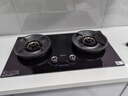 美的（Midea）【搭配蒸汽洗系列】行业爆款家用5.2KW大火力燃气灶双边定时灶台嵌两用双灶天然气灶JZT-QD529 实拍图