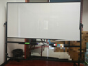 BBNEW高端顶配90*180cm白板写字板支架式双面书写可移动升降翻转儿童黑板办公会议家用教学培训V-D 实拍图