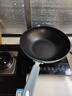 炊大皇炒锅不粘锅易洁少油烟平底锅家用煎炒锅30cm磁炉通用谷里GL30NF 实拍图