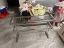 帅仕（shuaishi）304不锈钢厨房水槽置物架沥水碗碟架篮水池碗盘收纳架用具大全 106长双层全套【升级SUS304】加厚加固 实拍图