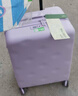 不莱玫行李箱女拉杆箱男旅行箱大容量密码箱商务学生托运箱24英寸 紫色 实拍图