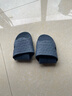 班哲尼 旅行便携式折叠酒店居家EVA防滑浴室情侣洗澡非一次性拖鞋 含便携收纳袋 藏青 XL（42-44尺码） 实拍图