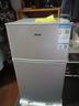 奥克斯（AUX）家用双门迷你小型冰箱 冷藏冷冻保鲜小冰箱 宿舍租房节能电冰箱 【国家补贴】BCD-30K118 基础款 银色 实拍图