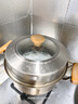 爱仕达（ASD）蒸锅304不锈钢三层家用蒸煮炖汤锅 28CM加高双层蒸笼·原木系列G1 实拍图