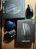 罗技（Logitech）大师系列 MX Master 3S 无线蓝牙鼠标 人体工学 办公 静音鼠标 高端 石墨黑 带无线接收器 实拍图