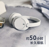 索尼（SONY）WH-CH720N 无线降噪立体声耳机 白色 双11 购物推荐 实拍图