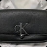 Calvin Klein时尚单肩包礼物链条包包金属字母旋扣翻盖CK女包斜挎马鞍包DH3240 实拍图