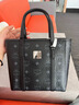 MCM官旗TONI迷你菜篮子手提包托特包通勤包斜挎女包 黑色 迷你 实拍图