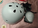 京东京造 儿童头盔护具套装 轮滑溜冰滑板平衡车自行车护具7件套 奶糖白 实拍图