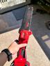 德力西电气充电高枝锯可伸缩电动加长杆锂电锯修剪树枝园林果树单手锯电链锯 【伸缩可锯5米高】2.0单电+3链 标配6寸联系客服可免费升级8寸锯 实拍图