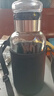 【送杯套】大容量加厚玻璃杯子便携吨吨杯茶水分离带杯套泡茶水杯 透明 1000ml吨吨桶 1只装 实拍图