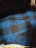 优衣库童装男童女童法兰绒格子衬衫长袖衬衣红色薄外套上衣482995 16 红色 150 实拍图