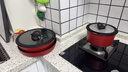 特福（Tefal）锅具套装百变锅可拆卸煎炒锅有钛不粘锅六件套千叶玫瑰红 实拍图