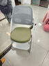 米粒生活F0儿童学习椅子书房写字椅小学生家用可升降座椅凳追背椅120F绿 实拍图