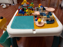 费乐（FEELO）兼容乐高大颗粒拼装儿童玩具生日礼物男女孩积木桌100105百变汽车 实拍图