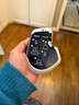 罗技（Logitech）大师系列 MX Master 4 高性能无线蓝牙鼠标  办公鼠标 静音鼠标  升级款 浅灰 带无线接收器 实拍图