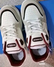 回力官方板鞋男士休闲鞋秋冬季男女情侣运动鞋子女 白/红皮面 38 实拍图