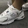NEW BALANCE NB530官方老爹鞋男鞋女鞋复古情侣网鞋秋冬透气百搭休闲运动鞋 白色 MR530SG 【建议拍小半码】 39.5 (脚长24.5cm尺码详询客服) 实拍图