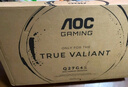 AOC 27英寸2K 原生300Hz FastIPS 0.3ms HDR400出厂校色 硬件低蓝光 游戏电竞电脑显示器宙斯盾Q27G4S 实拍图