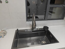 JOMOW水槽5.0加厚厨房大单槽一体盆304不锈钢洗碗池槽多功能洗菜盆GL/d 75*46【5.0加厚】耐磨耐刮 【默认发右下水】左下水需下单备注 实拍图