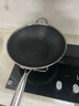 传世家徽（Muceski）不粘锅炒锅抗菌不锈钢锅炒菜锅具少油烟平底炒锅燃气灶电磁炉通用 36cm双面蜂窝纹+不锈钢蒸笼 36cm 实拍图