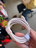 倍思苹果数据线Type-c充电线PD20W快充ctol线 适用iPhone14/13ProMax/12/11/Xs车载手机 浮光粉2米 实拍图