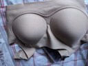 婷美粉底液无痕隐形内衣女新款舒适美背一体文胸罩薄款无钢圈收副乳 实拍图