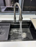 好太太家宝系列厨房水槽小米粒大单槽多功能洗碗洗菜一体盆304不锈钢洗菜池 75*45 【5.0加厚】纳米抗菌 实拍图