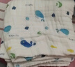 棉之润婴儿纱布浴巾6层A类纯棉新生儿童包被男女宝宝洗澡巾105*105cm 实拍图