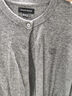 UR2025秋季新款女装简约休闲亮片装饰针织开衫UWB950011 冷灰 XL 实拍图