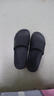 LURAD拖鞋男士女士情侣外穿室内防滑洗澡厚底凉拖家居拖鞋 黑色46-47 实拍图