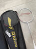 李宁（LI-NING）羽毛球拍雷霆小钢炮全碳素进攻型超轻高磅单拍黑色4U 已穿线 实拍图