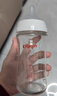 贝亲（Pigeon）玻璃奶瓶宽口径防胀气240ml L号奶嘴 6月+ AA188  实拍图